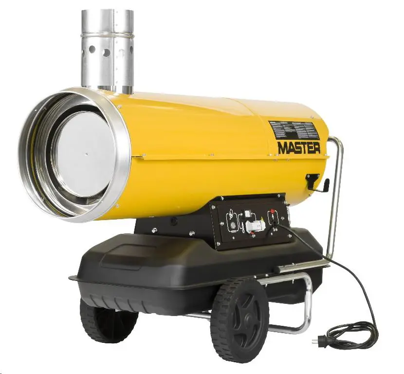 Indirect oil fired air heater, 50kW, 230V